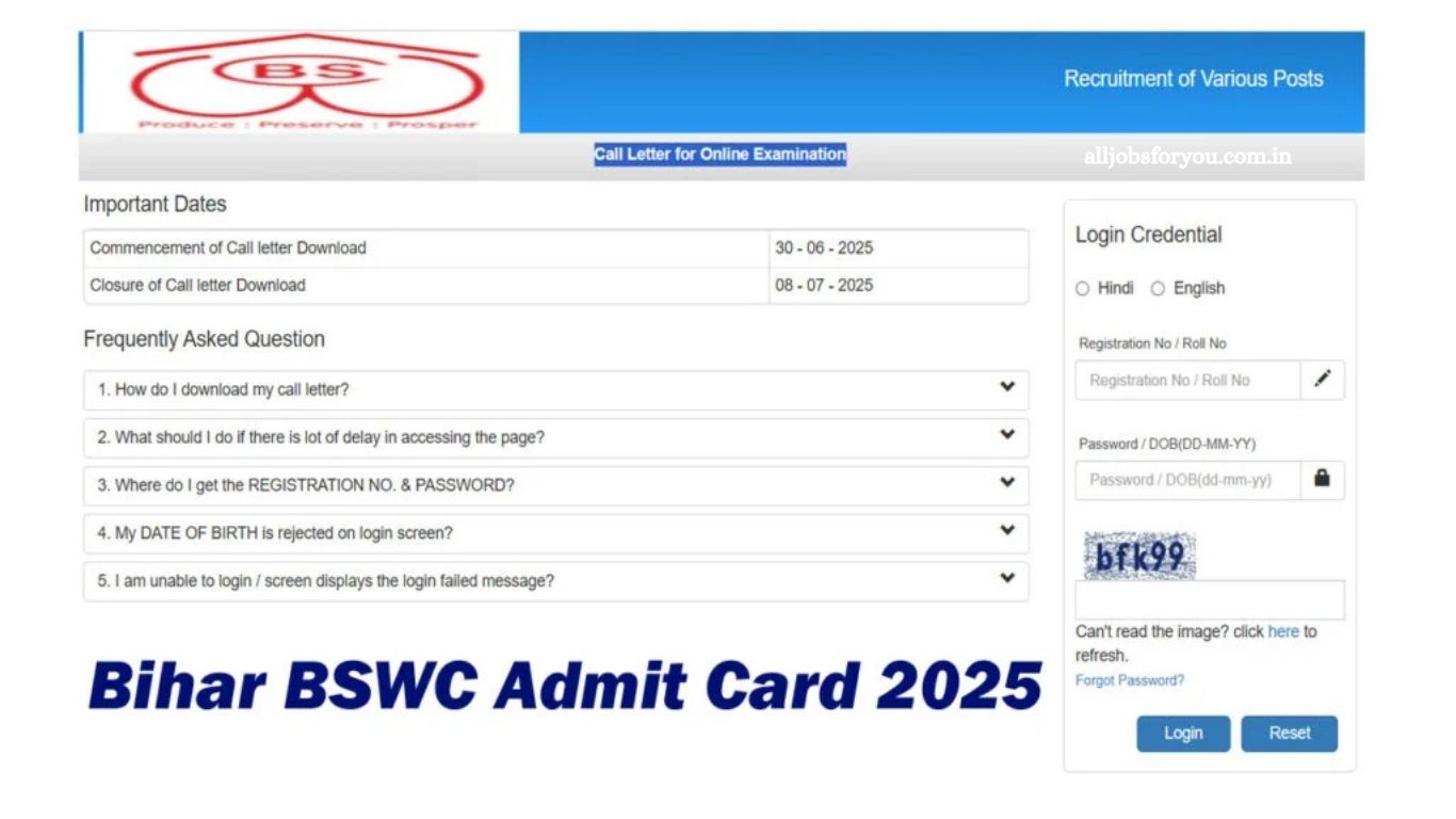 Bihar BSWC
